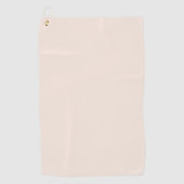 独自の色を作無地の成 | トレンディ | エレガント ゴルフタオル (正面)