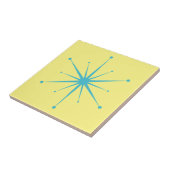 独自の色を選択レトロ原子スターバスト タイル (側面)