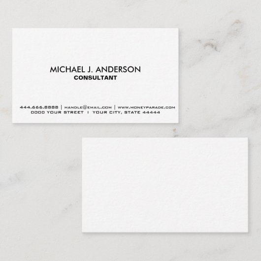 独自の色パーソナライズされたの数々の作カスタム成 名刺 (正面/裏面)