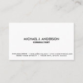 独自の色パーソナライズされたの数々の作カスタム成 名刺 (正面)