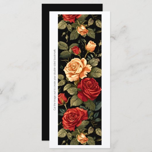 独自の色彩の鮮やかヴィンテージバラの作成 (正面/裏面)