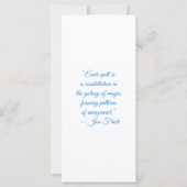 独自の色彩の鮮やかヴィンテージHibiscusブックマークの作成 (裏面)