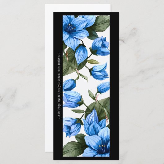 独自の色彩の鮮やかヴィンテージHibiscusブックマークの作成 (正面/裏面)