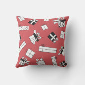 独自の色選択ギフトボックスを作成する クッション (裏面)