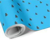 独自の色選択クリスマスツリーを作成 ラッピングペーパー (ロールコーナー)