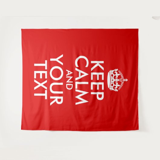 独自の落ち着保いたテキストの作成 タペストリー (正面(横))