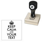 独自の落ち着保いたテキストの作成 ラバースタンプ (押印)