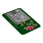 独自の蝶と花の写真を作成する マグネット (右側)