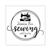 独自の裁縫 ラバースタンプ (インプリント)