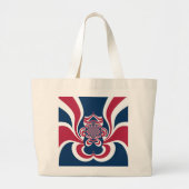 独自の製品のカスタマイズ作成 ラージトートバッグ (正面)