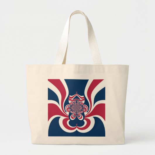 独自の製品のカスタマイズ作成 ラージトートバッグ (正面)