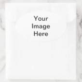 独自の製品を作成 楕円形シール (バッグ)