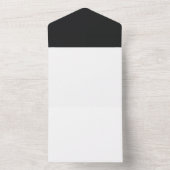 独自の製品ユニークを手頃作成する オールインワン招待状 (内側)