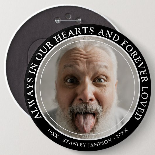 独自の記念写真と文字の献上品を作成 缶バッジ (正面&裏面)