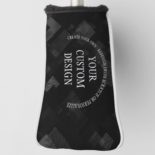 独自の設計されたカスタム ゴルフヘッドカバー (回転90)