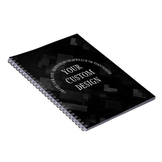 独自の設計されたカスタム ノートブック (右側)