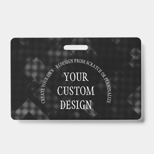 独自の設計されたカスタム バッジ (表面)