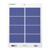 独自の設計されたカスタム ラベル (フルシート)