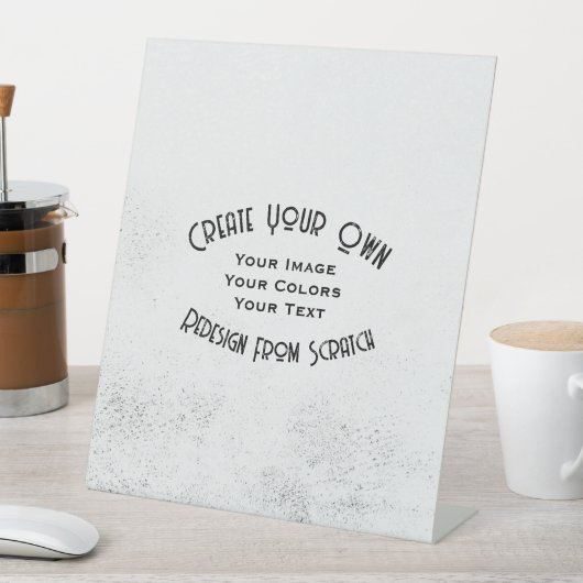 独自の設計されたカスタム 台座サイン (インサイチュ)