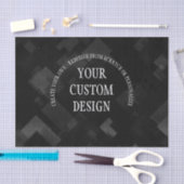 独自の設計されたカスタム 薄葉紙 (クラフト)