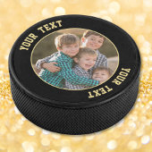 独自の誕生日を作成する父の日フォトセルフィー アイスホッケーパック