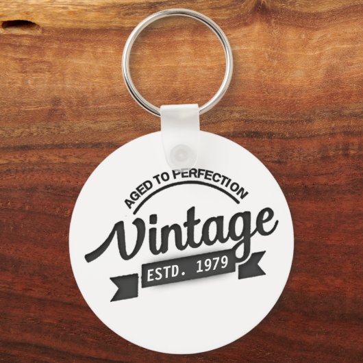 独自の誕生日カスタムの作成パーソナライズされた キーホルダー (正面)