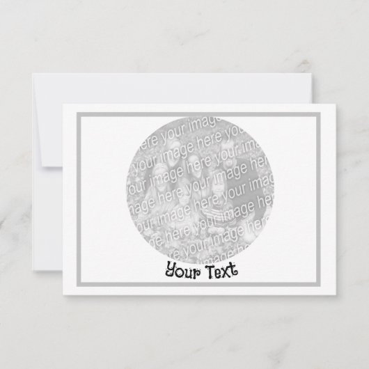 独自の誕生日サンキューカード サンキューカード (正面)