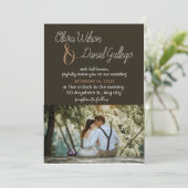 独自の豪華な結婚式招待状を作成 招待状 (スタンド正面)