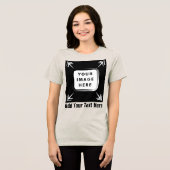 独自の贈りカスタム物をパーソナライズされた作成 トライブレンドＴシャツ (正面全面)