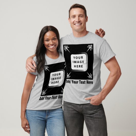 独自の贈りカスタム物をパーソナライズされた作成 Tシャツ (ユニセックス)