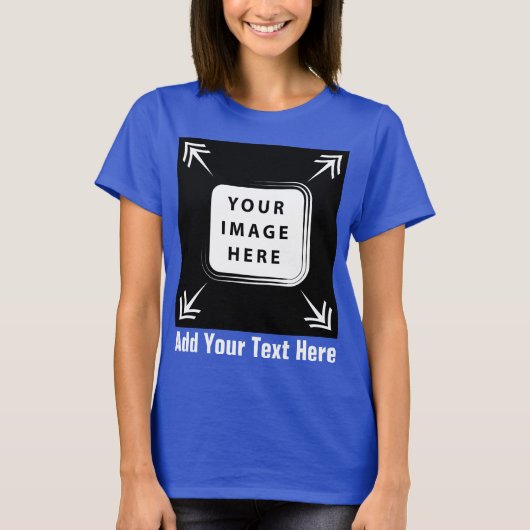 独自の贈りカスタム物をパーソナライズされた作成 Tシャツ (正面)