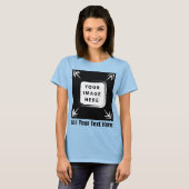 独自の贈りカスタム物をパーソナライズされた作成 Tシャツ (正面フル)