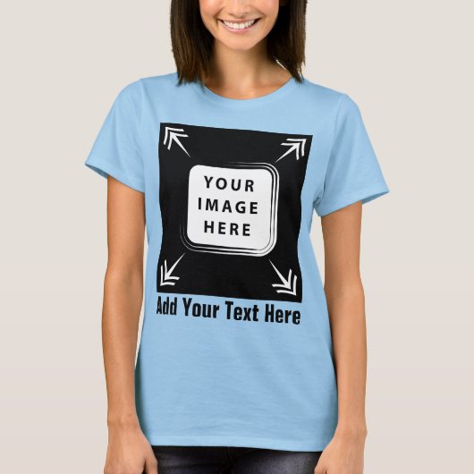 独自の贈りカスタム物をパーソナライズされた作成 Tシャツ (正面)