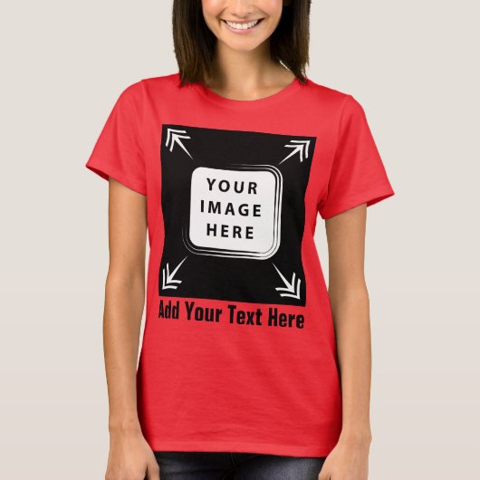 独自の贈りカスタム物をパーソナライズされた作成 Tシャツ (正面)