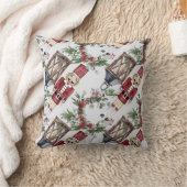 独自の赤くるみクラッカーとランタンを作成 クッション (ブランケット)