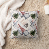 独自の赤と金ゴールドハイゲ格言村を作成 クッション (ブランケット)