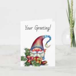 独自の赤と青の格言プレゼントの作成 シーズンカード