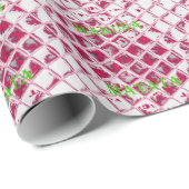 独自の赤ハクナマタタスタイルの作成 ラッピングペーパー (ロールコーナー)