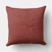 独自の赤革モノグラムフェイクを作成する クッション (裏面)