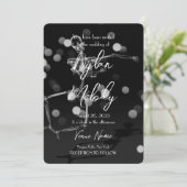 独自の踊りX線スケルトンの結婚作成 招待状 (スタンド正面)