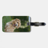 独自の追加フォトの作成カスタム ラゲッジタグ (裏面横)