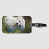 独自の追加フォトの作成カスタム ラゲッジタグ (正面横)