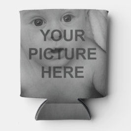 独自の追加フォトデザインロゴを簡単に作成 缶クーラー