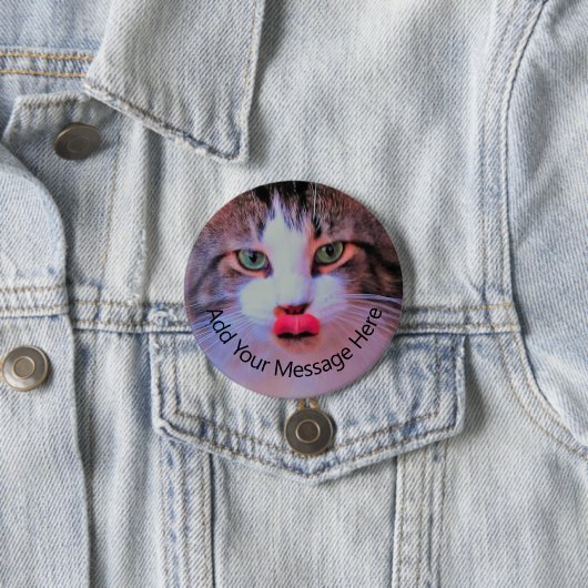 独自の追加フォトパーソナライズの作成カスタム文字 缶バッジ (インサイチュ)