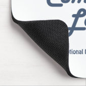 独自の追加会社カスタムのビジネスロゴの作成 マウスパッド (コーナー)