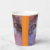 独自の追加2写真を作成するカスタム紙カップ 紙コップ (右)