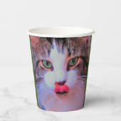 独自の追加2写真を作成するカスタム紙カップ 紙コップ (裏面)