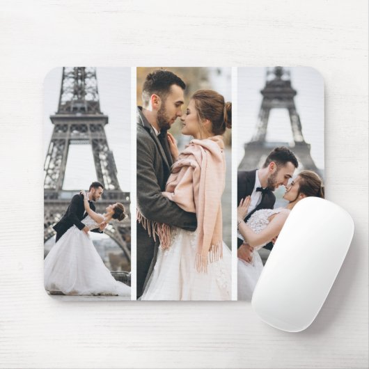 独自の追加 – 3枚のミニマルフォトギャラリー マウスパッド (マウス)