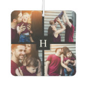 独自の追加 – 4フォトギャラリーパーソナライズされた カーエアーフレッシュナー (正面)