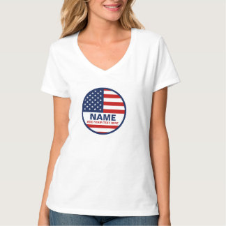 独自の選挙を大統領の作成USA Tシャツ